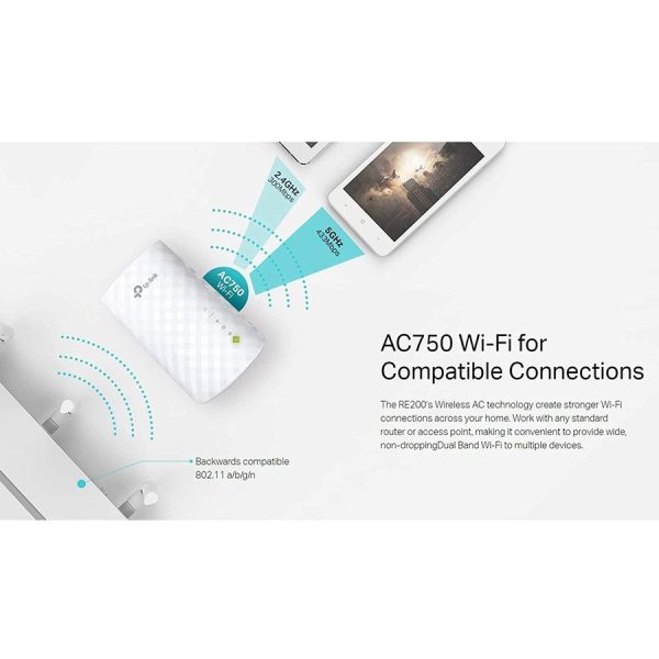 TP-Link RE200 - Dual Band IEEE 802.11ac Wireless Range Extender - Image 7