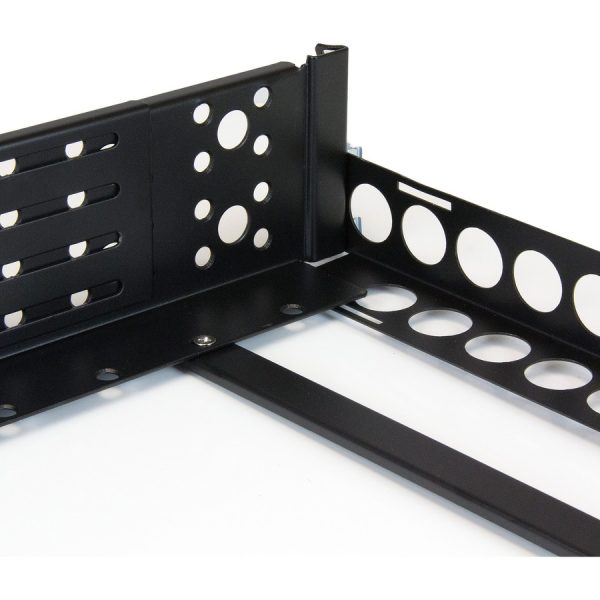 StarTech.com 2U Fixed 19" Adjustable Depth Universal Server Rack Rails - Image 2