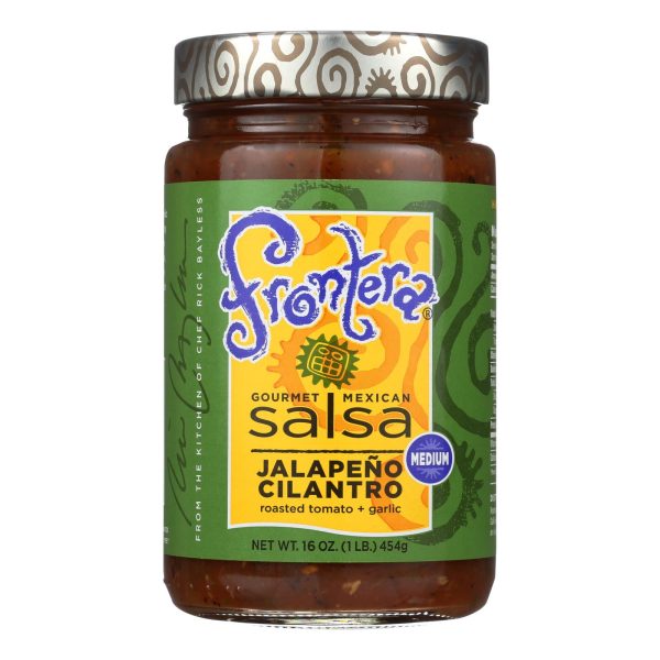 Frontera Foods Jalape?o Cilantro Salsa - Jalape?o - Case of 6 - 16 oz.