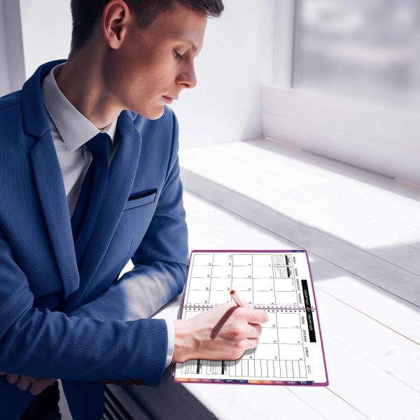2025 Appointment Book & Planner   6.5 x 8.5 inches Large Tabbed Daily Hourly Weekly Planner Calendar & Schedule Book 30 Minute time Slots Business & Personal Planner Jan 2025  Dec 2025  Magenta - Image 6