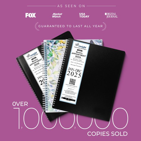 2025 Appointment Book & Planner   6.5 x 8.5 inches Large Tabbed Daily Hourly Weekly Planner Calendar & Schedule Book 30 Minute time Slots Business & Personal Planner Jan 2025  Dec 2025  Magenta - Image 8