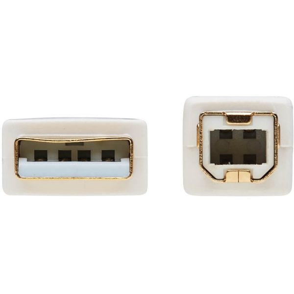 Eaton Tripp Lite Series Safe-IT USB 2.0 A to B Antibacterial Cable (M/M), White, 10 ft. (3.05 m) - Image 5
