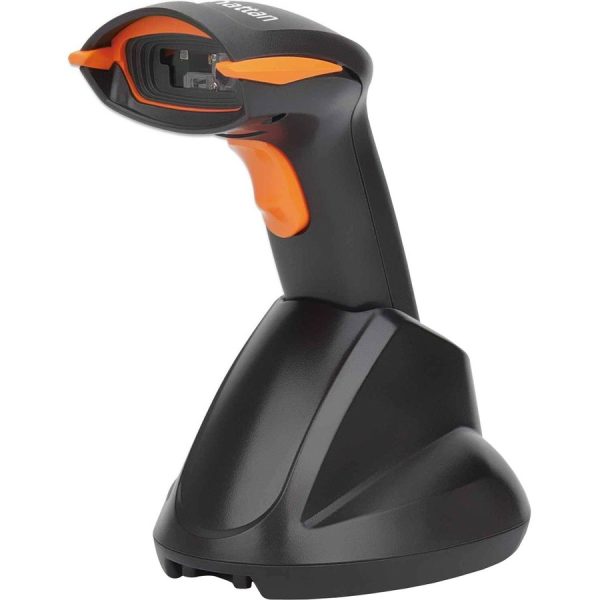 Manhattan Wireless 2D Handheld Barcode Scanner, 250mm Scan Depth, up to 80m effective range (line of sight), Max Ambient Light 100,000 lux (sunlight), Black, Three Year Warranty, Box - Image 8