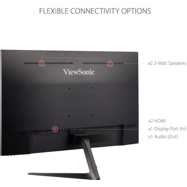 ViewSonic VX2718-P-MHD 27 Inch 1080p 1ms 180Hz Gaming Monitor with FreeSync, Eye Care, HDMI and DisplayPort - Image 8