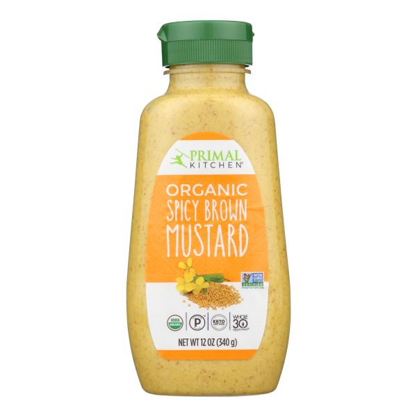 Primal Kitchen - Mustard Spicy Brown - Case of 6-12 OZ - Image 2