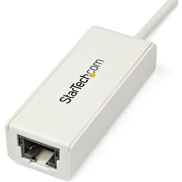 StarTech.com USB to Ethernet Adapter, USB 3.0 to 10/100/1000 Gigabit Ethernet LAN Adapter, USB to RJ45 Adapter, TAA Compliant - Image 2