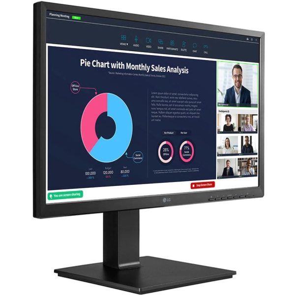 LG 24BP750C-B 24" Class Webcam Full HD LCD Monitor - 16:9 - Black - Image 14