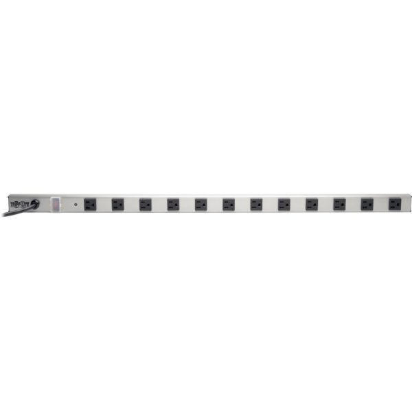 Eaton Tripp Lite Series 12-Outlet Vertical Power Strip, 120V, 15A, 6 ft. (1.83 m) Cord, 5-15P, 36 in.