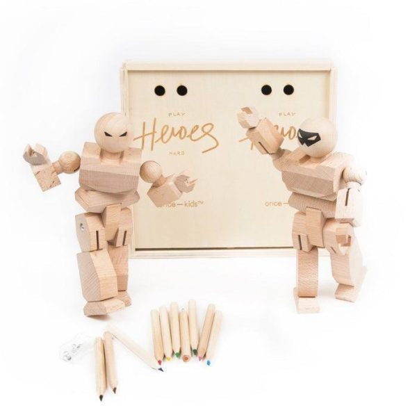 Playhard Heroes Action Figure DIY 2pcs - Image 2