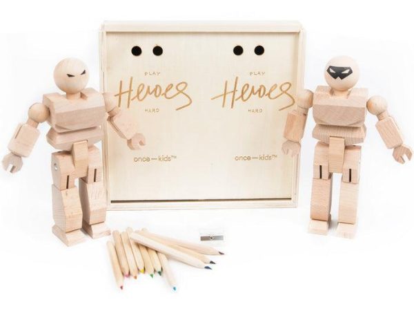 Playhard Heroes Action Figure DIY 2pcs - Image 3
