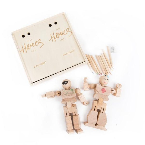 Playhard Heroes Action Figure DIY 2pcs - Image 8