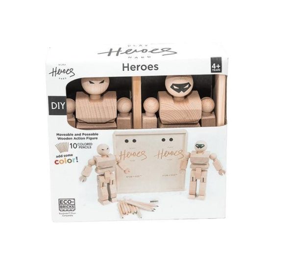Playhard Heroes Action Figure DIY 2pcs - Image 10