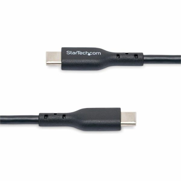 StarTech.com 6ft (1.8m) USB-C Charging Cable, USB 2.0 Type-C Laptop Charger Cord, 60W Power Delivery, TPE Jacket, Data Transfer Cable - Image 4