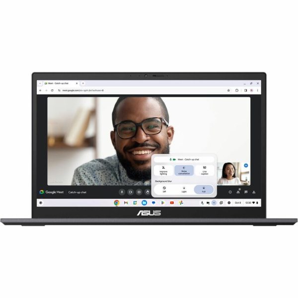 Asus Chromebook Plus CX34 CX3402CBA-DH388T-GR 14" Touchscreen Chromebook - Full HD - Intel Core i3 12th Gen i3-1215U - 8 GB - 128 GB Flash Memory - Rocky Gray - Image 9