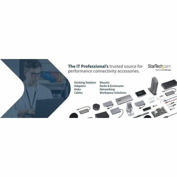 StarTech.com 3ft (1m) Thunderbolt 4 Cable, 40Gbps, 100W PD, 4K/8K Video, Intel-Certified, Compatible w/Thunderbolt 3/USB 3.2/DisplayPort - Image 2