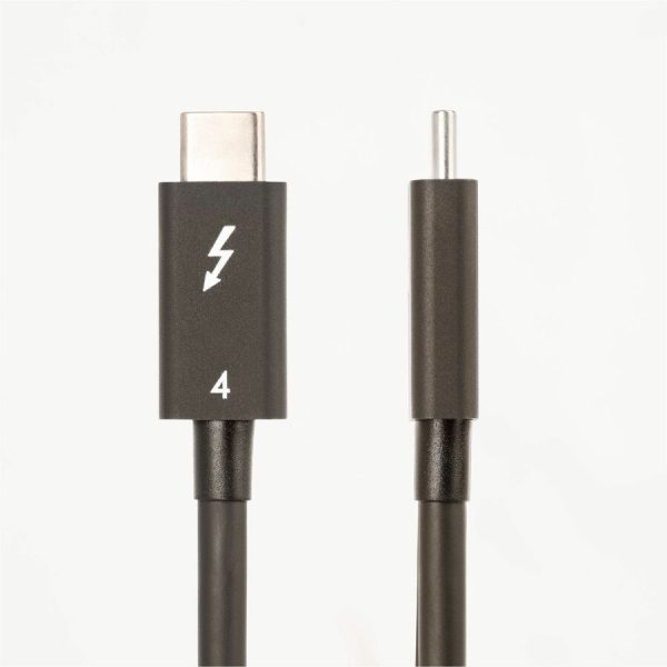 StarTech.com 3ft (1m) Thunderbolt 4 Cable, 40Gbps, 100W PD, 4K/8K Video, Intel-Certified, Compatible w/Thunderbolt 3/USB 3.2/DisplayPort - Image 3