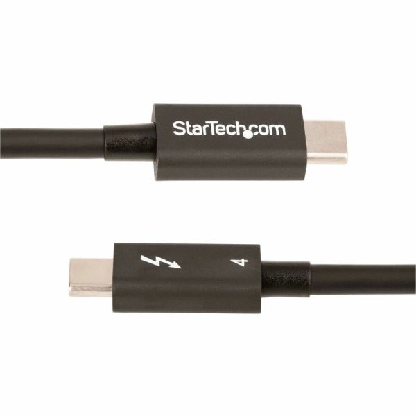 StarTech.com 3ft (1m) Thunderbolt 4 Cable, 40Gbps, 100W PD, 4K/8K Video, Intel-Certified, Compatible w/Thunderbolt 3/USB 3.2/DisplayPort - Image 4