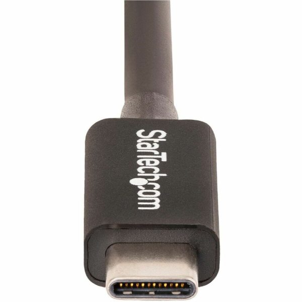 StarTech.com 3ft (1m) Thunderbolt 4 Cable, 40Gbps, 100W PD, 4K/8K Video, Intel-Certified, Compatible w/Thunderbolt 3/USB 3.2/DisplayPort - Image 5