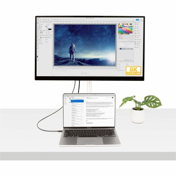 StarTech.com 3ft (1m) Thunderbolt 4 Cable, 40Gbps, 100W PD, 4K/8K Video, Intel-Certified, Compatible w/Thunderbolt 3/USB 3.2/DisplayPort - Image 6