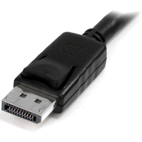 StarTech.com 3ft (1m) Panel Mount DisplayPort Cable, 4K x 2K Video, DisplayPort 1.2 Extension Cable Male to Female, DP Extender Cord - Image 3