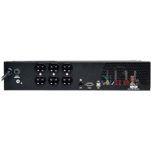 Eaton Tripp Lite Series SmartPro 120V 1kVA 700W Line-Interactive Sine Wave UPS, 2U Rack/Tower, LCD, USB, DB9, 6 Outlets - Image 4