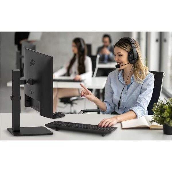 LG 27BA560-B 27" Class Full HD LED Monitor - 16:9 - Matte Black - Image 2