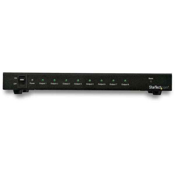 StarTech.com 8-Port 4K 60Hz HDMI Splitter - HDR Support - HDMI 2.0 Splitter - 7.1 Surround Sound Audio - Image 3