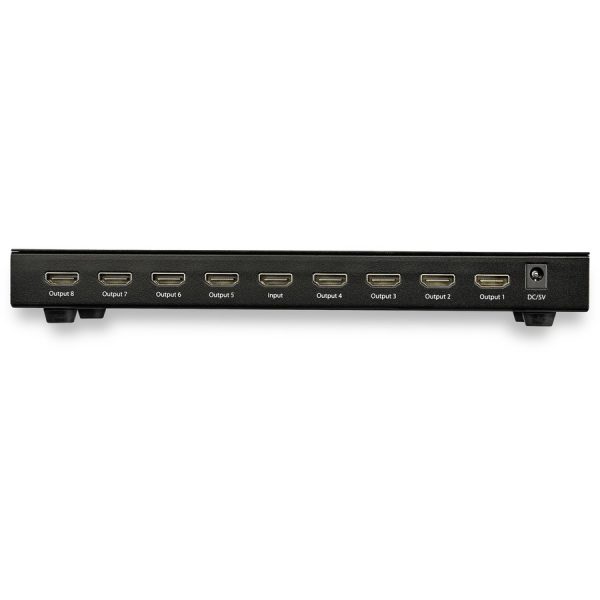 StarTech.com 8-Port 4K 60Hz HDMI Splitter - HDR Support - HDMI 2.0 Splitter - 7.1 Surround Sound Audio - Image 4