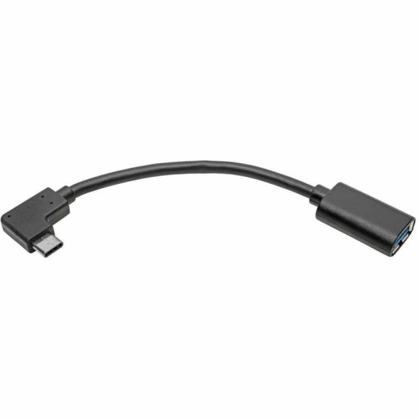 Eaton Tripp Lite Series USB-C to USB-A Adapter (M/F), Right-Angle C, USB 3.2 Gen 1 (5 Gbps), Thunderbolt 3 Compatible, 6-in. (15.24 cm) - Image 3