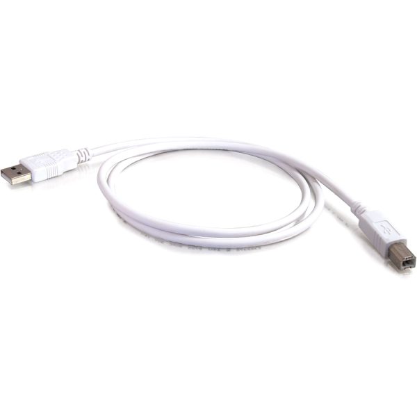 C2G 1m USB Cable - USB A to USB B Cable - Image 2