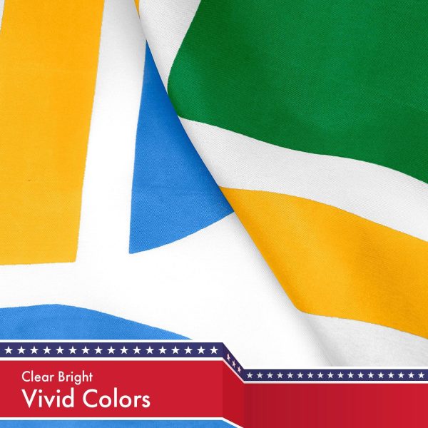 Portland City Flag 3x5 Ft 2-Pack 150D Printed Polyester By G128 - Image 3