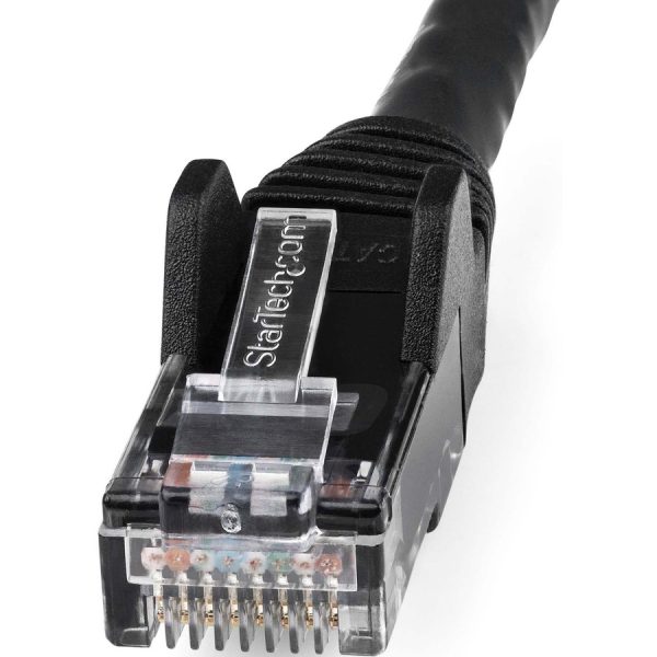 StarTech.com 3m(10ft) CAT6 Ethernet Cable, LSZH (Low Smoke Zero Halogen) 10 GbE Snagless 100W PoE UTP RJ45 Black Network Patch Cord, ETL - Image 6