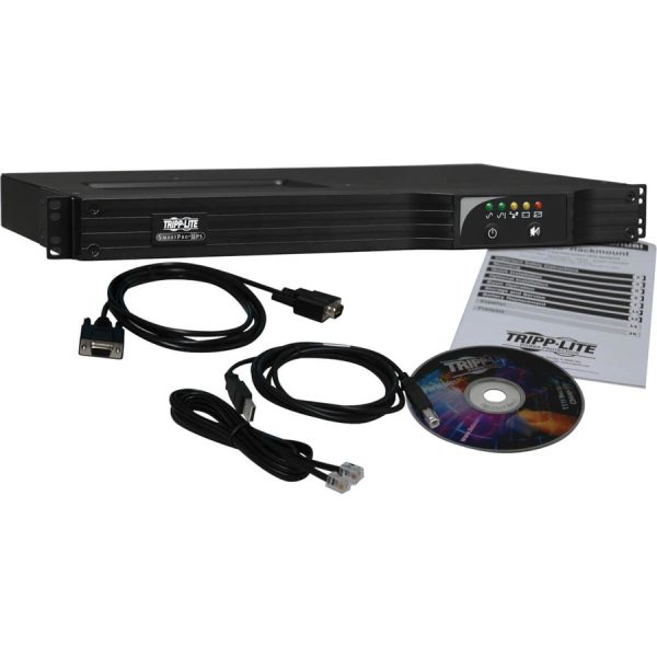 Eaton Tripp Lite Series SmartPro 120V 500VA 300W Line-Interactive UPS, 1U, WEBCARDLX, USB, DB9, 6 Outlets - Image 3