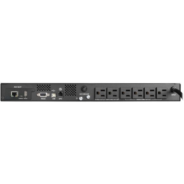 Eaton Tripp Lite Series SmartPro 120V 500VA 300W Line-Interactive UPS, 1U, WEBCARDLX, USB, DB9, 6 Outlets - Image 5
