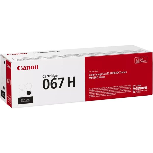 Canon 067 Original High Yield Laser Toner Cartridge - Black - 1 Each - Image 5