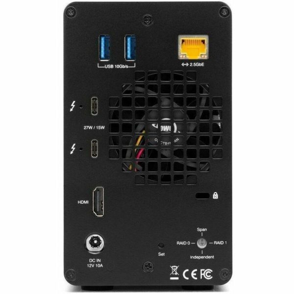 OWC 32TB Gemini Thunderbolt (40Gb/s) Dock And Dual-Drive HDD RAID External Storage Solution - Image 4