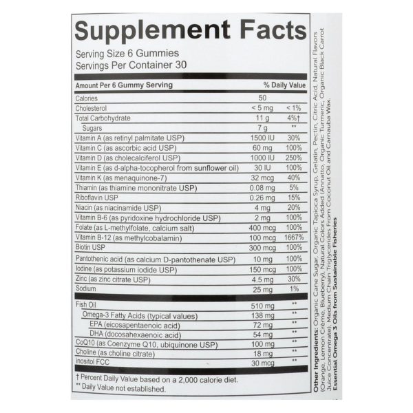 SmartyPants Women's Complete - 180 count - Image 3