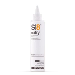 S8 Nourishing Shampoo for Dry & Brittle Hair   Hydrates Softens & Adds Volume   Cashmere Silkshine Proteins Jojoba Oil (6.76 fl oz)