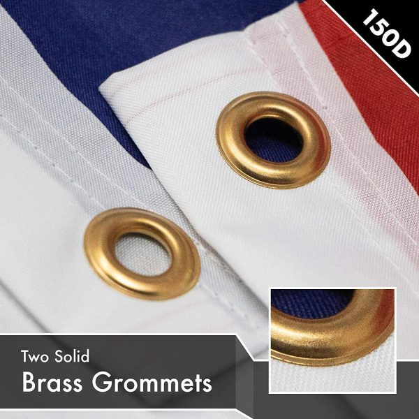 G128 Sale Sign Flag | 3x5 feet | Printed 150D, Indoor/Outdoor, Vibrant Colors, Brass Grommets, Quality Polyester, Much Thicker More Durable Than 100D 75D Polyester - Image 2