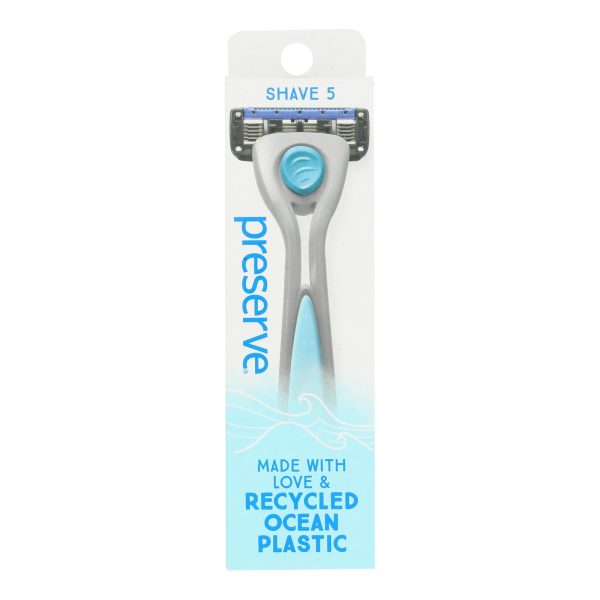 Preserve - Razar Popi Shave 5 Grey - Case of 6-1 CT