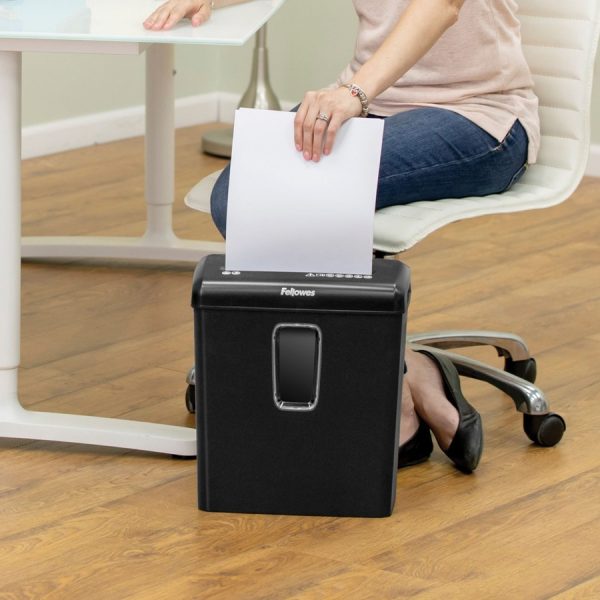 Fellowes Powershred P30-C 6 sheet Cross-Cut Deskside Shredder for Home Office - Image 8