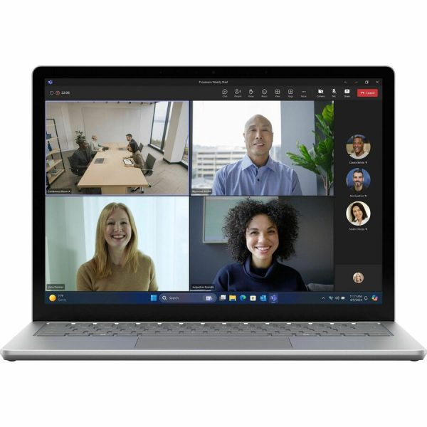 Microsoft Surface Laptop 6 13.5" Touchscreen Notebook - Intel Core Ultra 7 165H - 16 GB - 256 GB SSD - English Keyboard - Platinum - Image 11