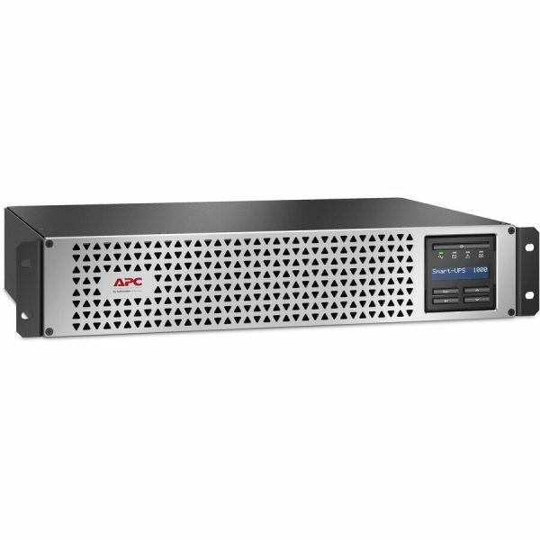 APC Smart-UPS, Line Interactive, 1000VA, Lithium-ion, Rack/Tower, 2U, 120V, 6x NEMA 5-15R outlets, SmartConnect Port+SmartSlot, Short Depth, AVR, LCD - Image 5
