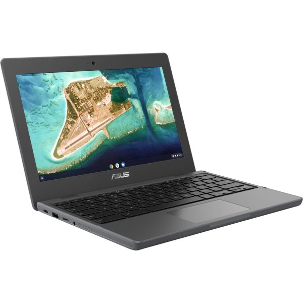 Asus Chromebook CR1 CR1100CKA-YZ142 11.6" Rugged Chromebook - HD - Intel Celeron N5100 - 4 GB - 32 GB Flash Memory - Dark Gray - Image 2