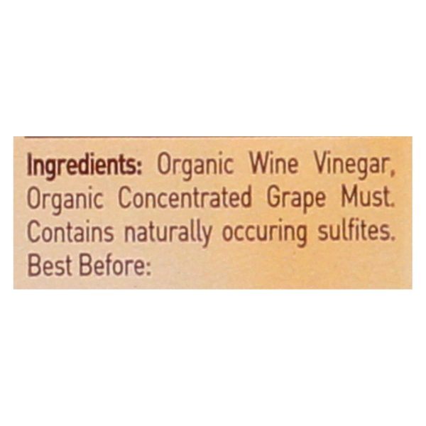 Bionaturae Organic Balsamic Vinegar Of Modena  - Case of 12 - 17 FZ - Image 2