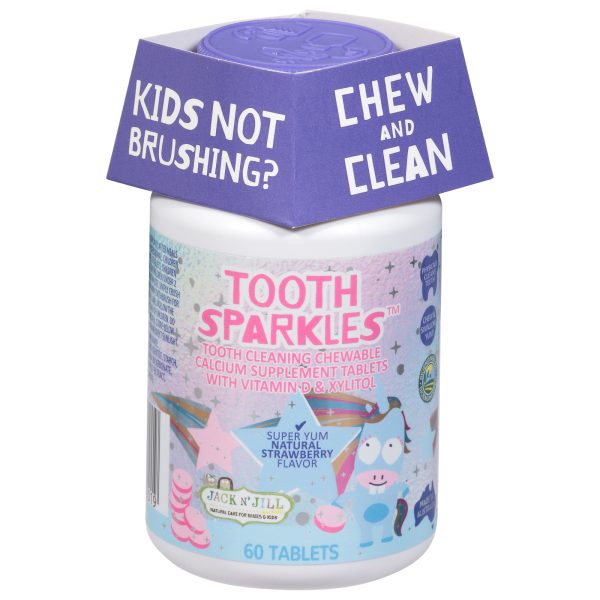 Jack N Jill Kids - Tooth Sparkles - EA of 1-60 CT