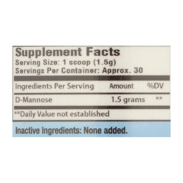 Cleartract D-Mannose Formula Powder - 50 g - Image 2