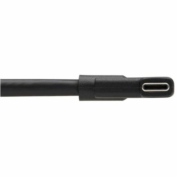 Eaton Tripp Lite Series USB-C Cable (M/M) - USB 3.2 Gen 2 (10 Gbps), 5A (100W) Rating, Thunderbolt 3 Compatible, Right-Angle Plug, 1 m (3.3 ft.) - Image 4
