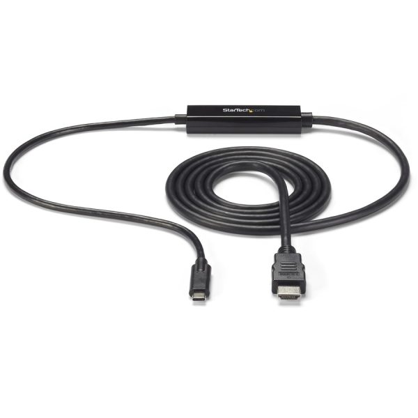 StarTech.com USB C to HDMI Cable - 3 ft / 1m - USB-C to HDMI 4K 60Hz - USB Type C to HDMI - Computer Monitor Cable - Image 4