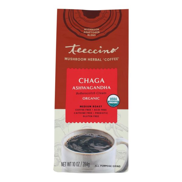 Teeccino - Mush Cof Chaga Ashwa - Case of 6-10 OZ - Image 2